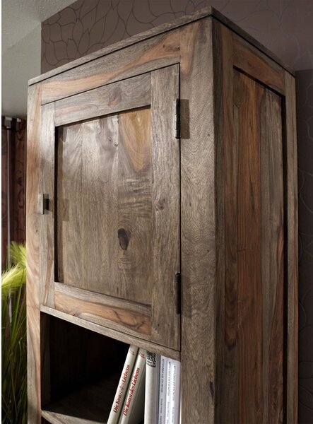 GREY WOOD rózsafa polc, masszív paliszander 200x55 cm