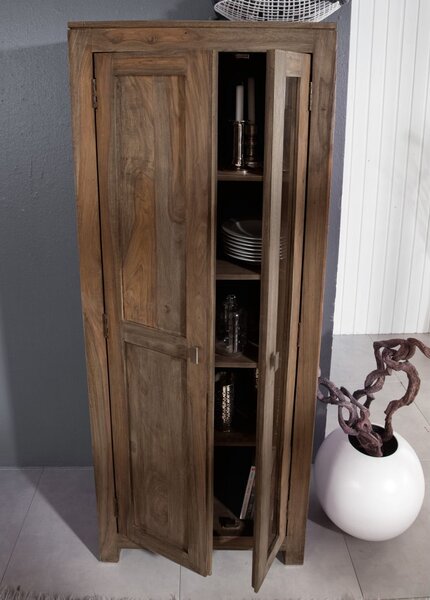 GREY WOOD polc, masszív indiai paliszander 180x70 cm