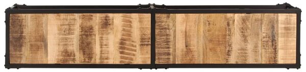 Tömör mangófa TV-szekrény 150x30x41 cm