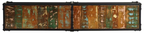 Tömör újrahasznosított fa TV-szekrény 150x30x41 cm