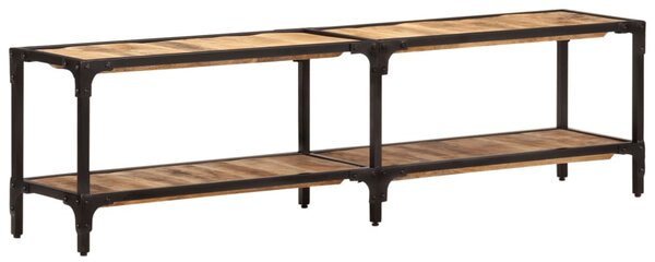 Tömör mangófa TV-szekrény 150x30x41 cm