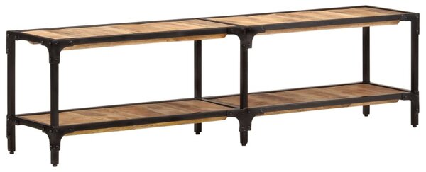 Tömör mangófa TV-szekrény 150x30x41 cm