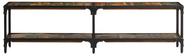 Tömör újrahasznosított fa TV-szekrény 150x30x41 cm