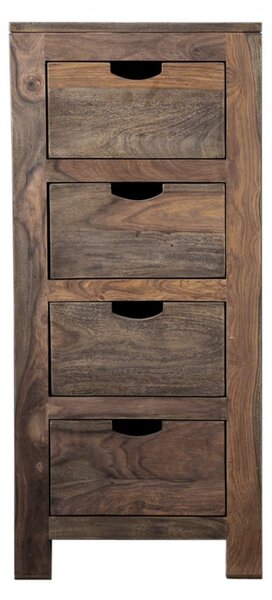 GREY WOOD komód, masszív indiai paliszander 100x45 cm