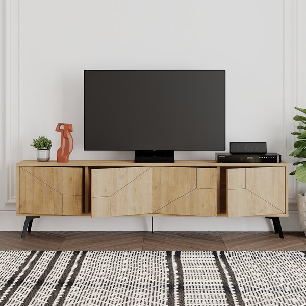 TV asztal/szekrény Duben (tölgy). Akció -28%