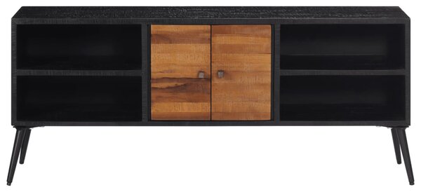 Tömör újrahasznosított tíkfa TV-szekrény 112 x 31 x 45 cm