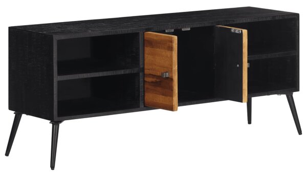 Tömör újrahasznosított tíkfa TV-szekrény 112 x 31 x 45 cm