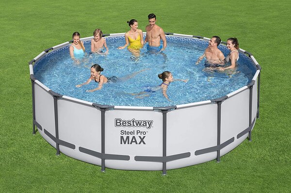 Bestway Steel Pro MAX Fémvázas medence szett 488x122 cm
