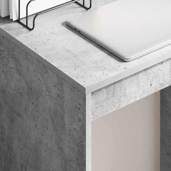 Asztal Beton Szürke 60 x 40 x 76 cm