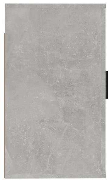 2 db betonszürke fali TV-szekrény 40x34,5x60 cm