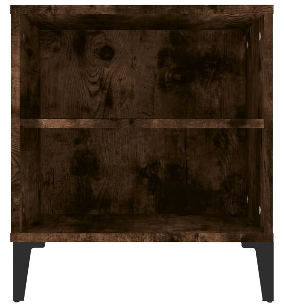 Füstös tölgy színű szerelt fa TV-szekrény 102x44,5x50 cm