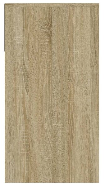 Sonoma tölgy színű szerelt fa dohányzóasztal 100 x 39 x 75 cm
