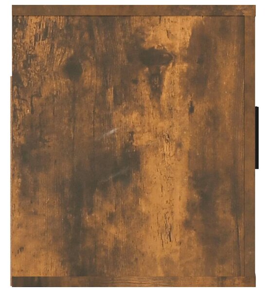 Füstös tölgy színű fali TV-szekrény 100x34,5x40 cm