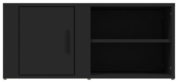2 db fehér szerelt fa TV-szekrény 80x31,5x36 cm