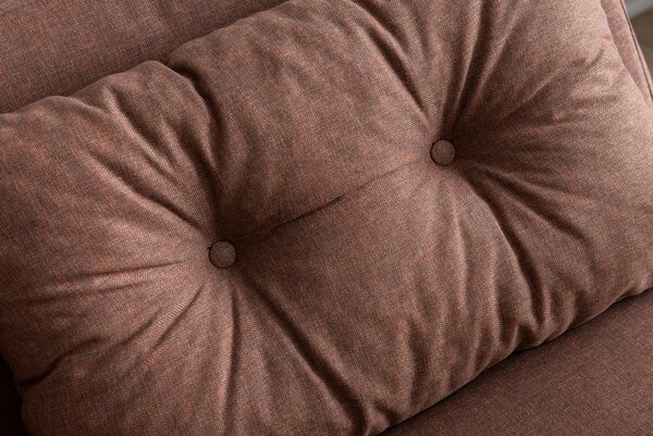 Kanapé futon Sandy (világosbarna)