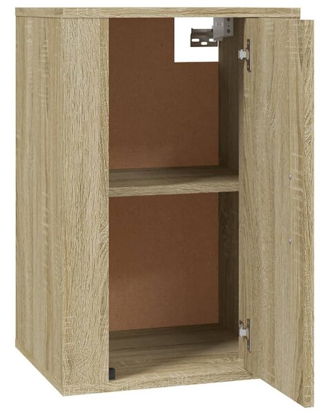 2 db sonoma tölgy fali TV-szekrény 40x34,5x60 cm