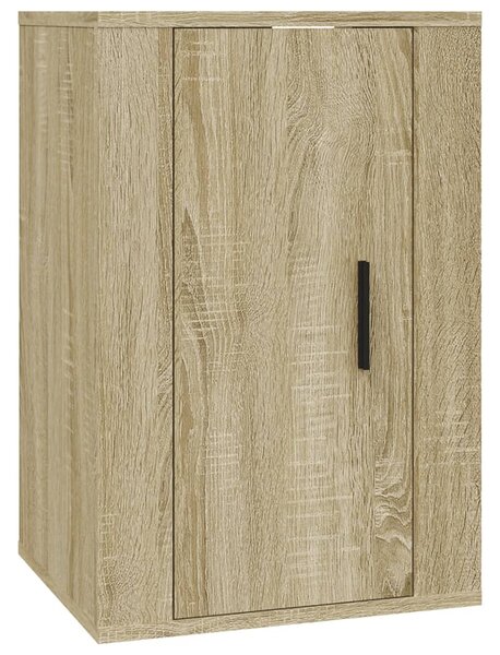 2 db sonoma tölgy fali TV-szekrény 40x34,5x60 cm