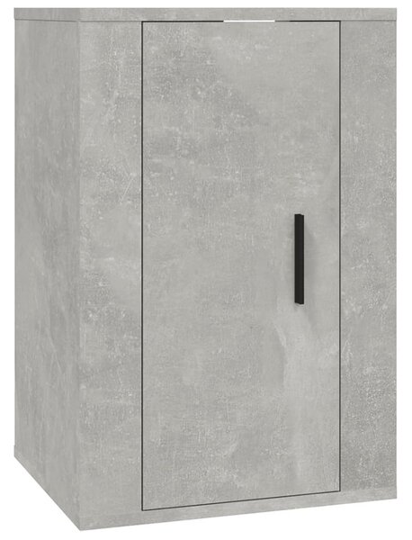 Betonszürke fali TV-szekrény 40x34,5x60 cm