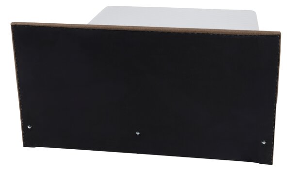 KONDELA Boxspring ágy, barna, 160x200, ADARA