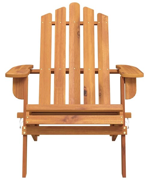 Tömör akácfa kerti adirondack szék
