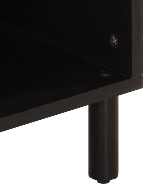 Tömör akácfa és szerelt fa TV-szekrény 100 x 33 x 46 cm