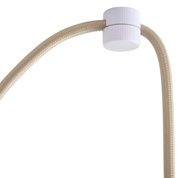 Design függőlámpa bézs opálüveggel 3-lámpás - Tulip