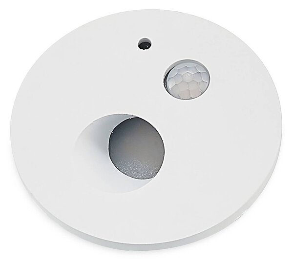 Arcchio Neru LED beépíthető lámpa érz. kerek fehér, Fehér / opál, Nappali / Étkező, Alumínium, Modern