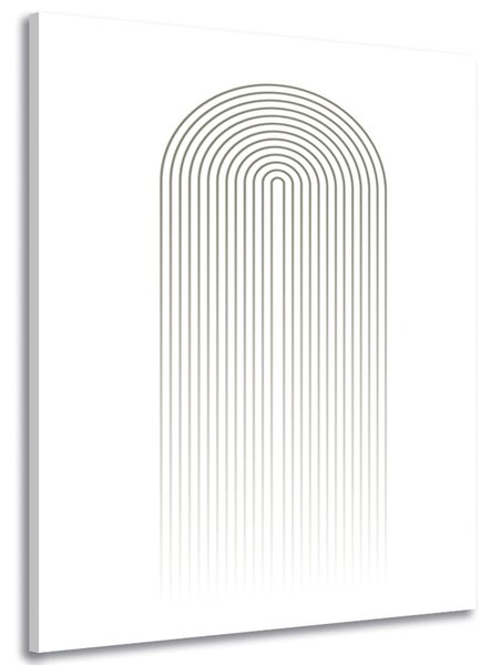Kép minimalista szivárvány Mid-Century
