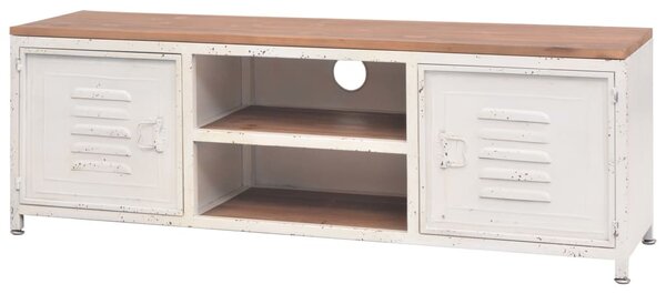 Fehér TV-szekrény 120 x 30 x 40 cm