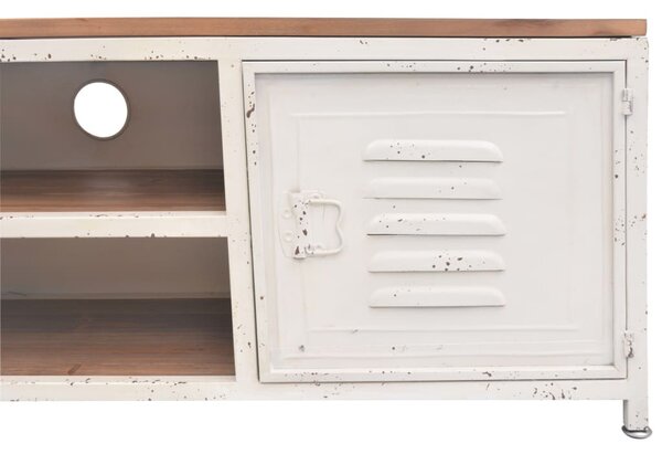 Fehér TV-szekrény 120 x 30 x 40 cm