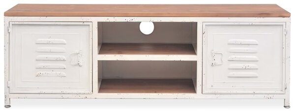 Fehér TV-szekrény 120 x 30 x 40 cm