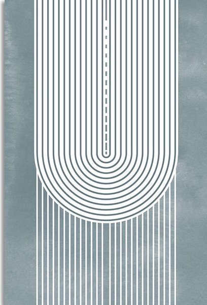 Kép boho szivárvány Mid-Century