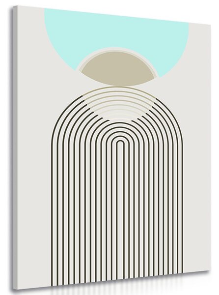Kép a jövő szivárványa Mid-Century