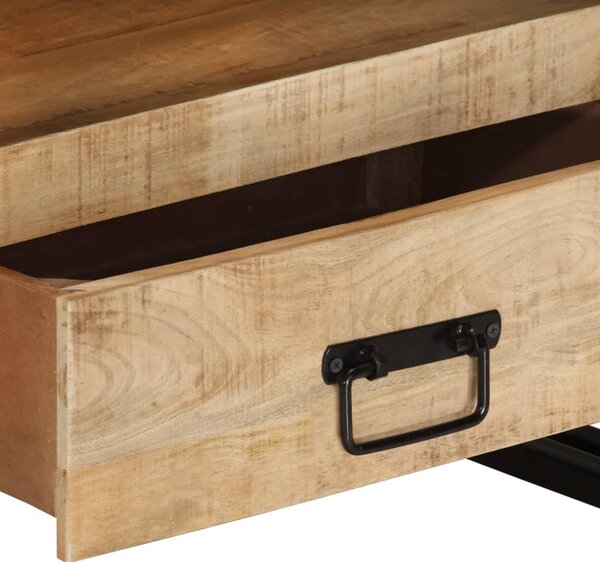 Tömör mangófa TV-szekrény 100 x 30 x 45 cm