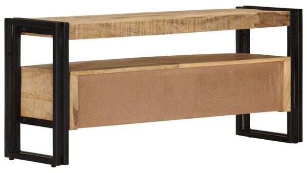 Tömör mangófa TV-szekrény 100 x 30 x 45 cm