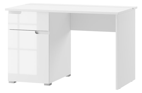 PC asztal Sallosa 14 (fehér + fényes fehér)