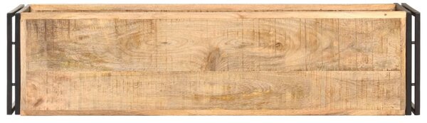 Nyers mangófa TV-szekrény 120 x 30 x 40 cm