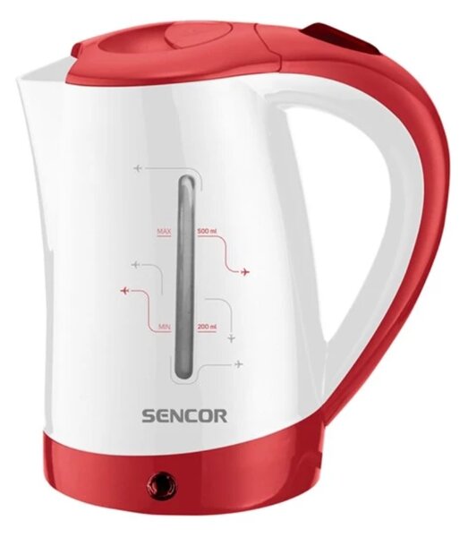 Sencor SWK 150RD 0,5L Utazó Vízforraló Fehér