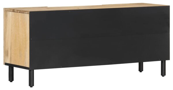 Tömör mangófa TV-szekrény 105 x 33 x 46 cm
