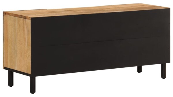 Tömör mangófa TV-szekrény 105 x 33 x 46 cm