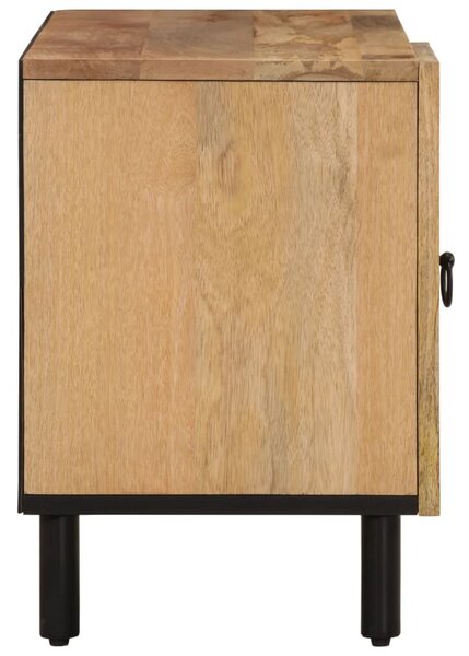 Tömör mangófa TV-szekrény 80 x 31 x 46 cm