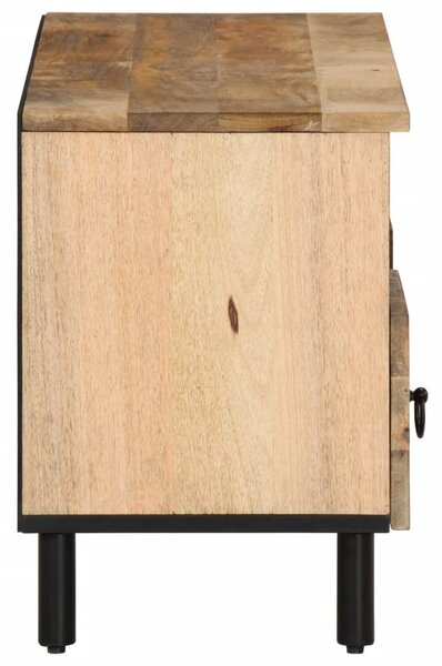 Tömör mangófa TV-szekrény 100 x 33 x 46 cm