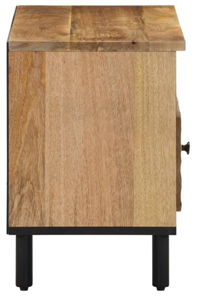 Tömör mangófa TV-szekrény 80 x 33 x 46 cm