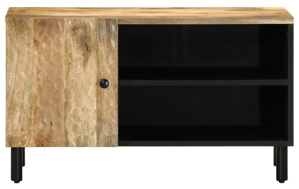 Tömör mangófa TV-szekrény 80 x 31 x 46 cm