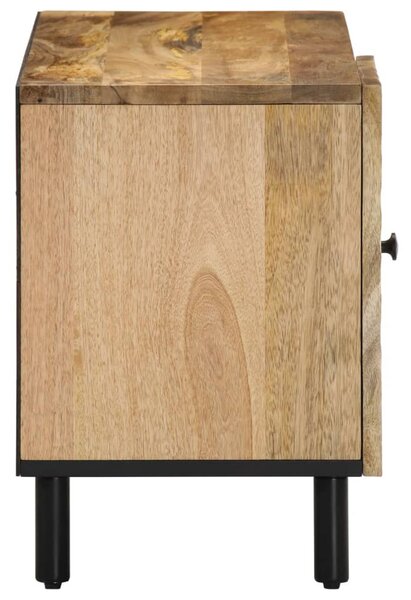 Tömör mangófa TV-szekrény 80 x 31 x 46 cm