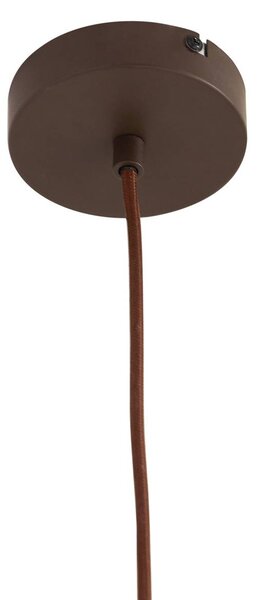 Lindby függőlámpa Valentina, E27, Ø 25 cm, füstszürke, üveg, dimmelhető, Alu / szürke / cink, Nappali / Étkező, Üveg, Dizájn