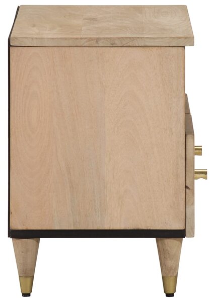 Tömör mangófa TV-szekrény 70 x 33 x 46 cm