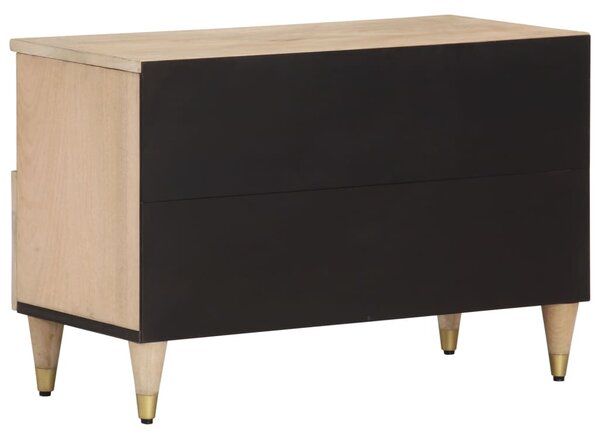 Tömör mangófa TV-szekrény 70 x 33 x 46 cm