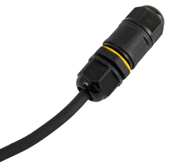 Lindby LED-es útvilágítás Lonete, magasság 65 cm, antracit, IP65, Fekete, Alumínium, Modern