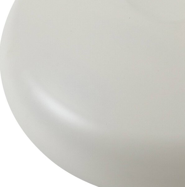 Lindby Elover mennyezeti lámpa, bézs, Ø 45 cm, vas, dimmelhető, Krém / borostyánsárga, Nappali / Étkező, fém, Modern